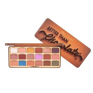 TOO FACED Better Than Chocolate Cocoa-Infused Eye Shadow Palette NIB $54